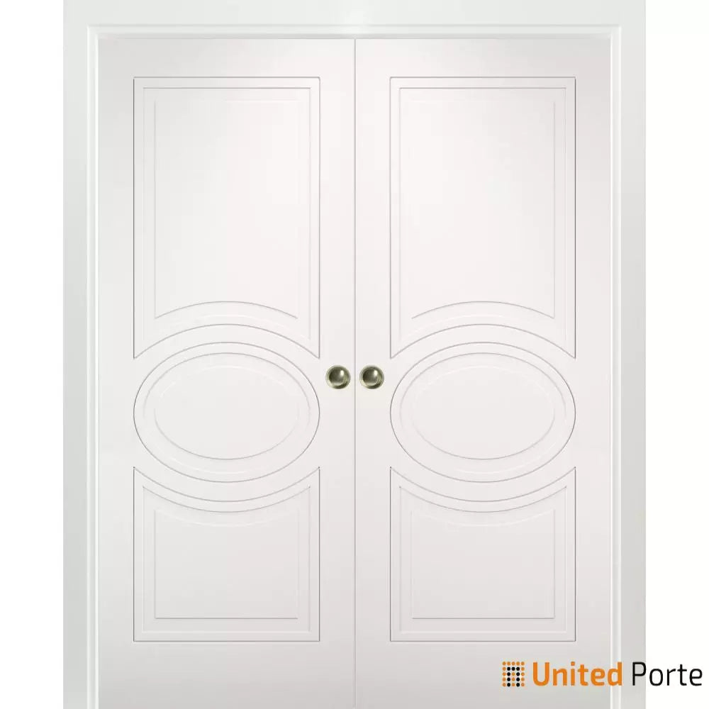 Sliding Pocket Door with Decorative Panels | MDF Interior Bedroom Modern Doors | Buy Doors Online