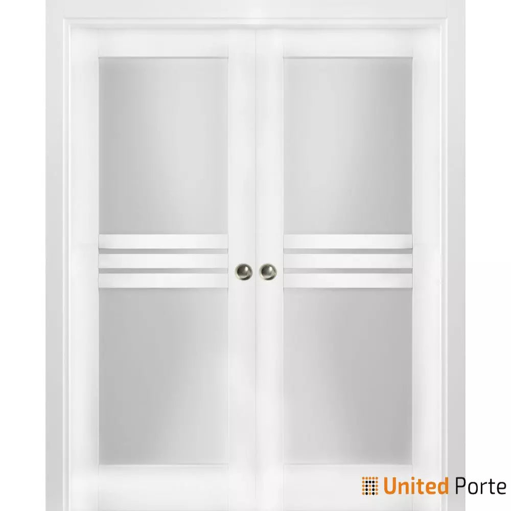 Sliding Pocket Door with Opaque Glass | MDF Interior Bedroom Modern Doors | Buy Doors Online