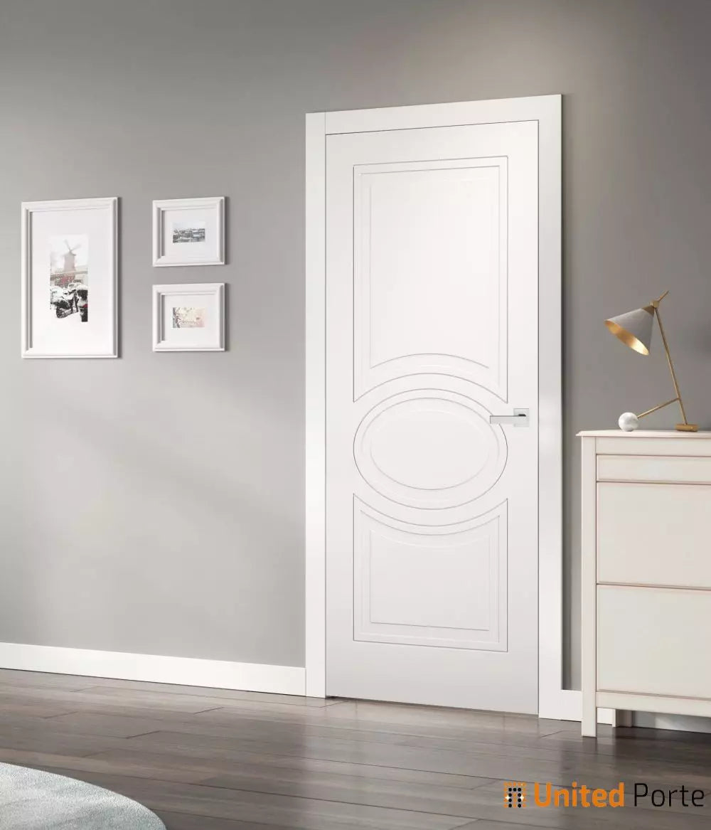 Solid French Door with Decorative Panels | Bathroom Bedroom Modern Doors | Buy Doors Online