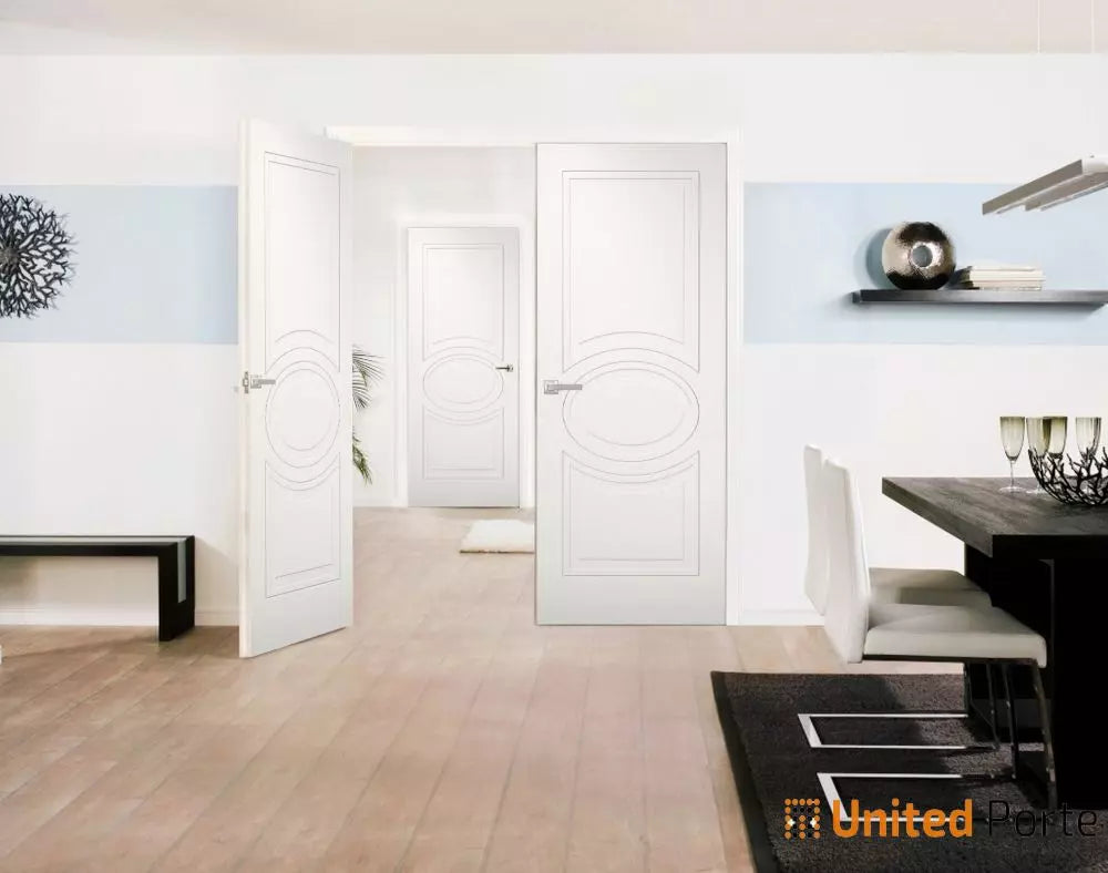 Solid French Door with Decorative Panels | Bathroom Bedroom Modern Doors | Buy Doors Online