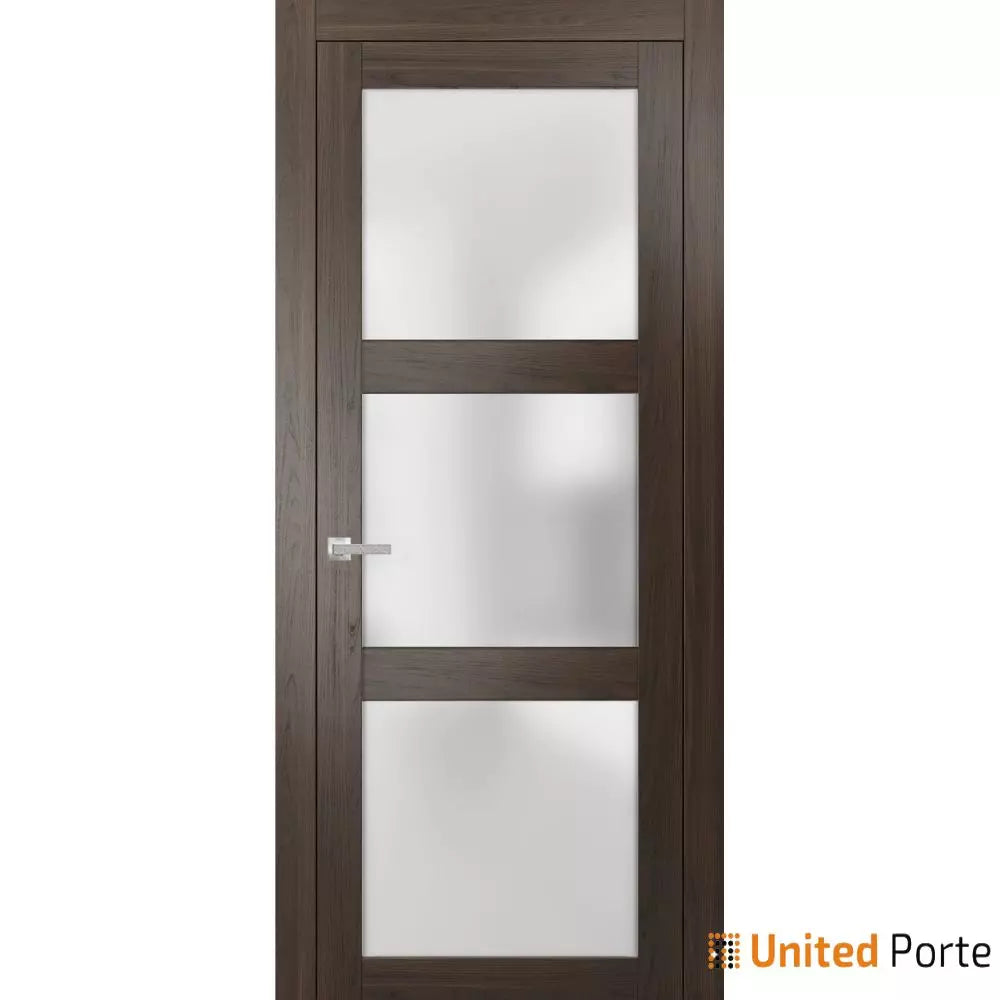 Solid French Door with Frosted Glass | Bathroom Bedroom Sturdy Doors | Buy Doors Online