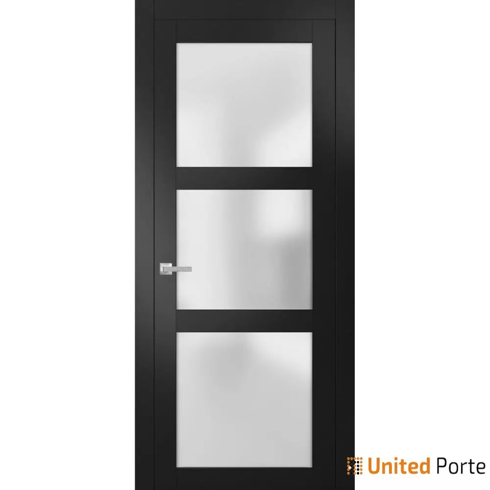 Solid French Door with Frosted Glass | Bathroom Bedroom Sturdy Doors | Buy Doors Online