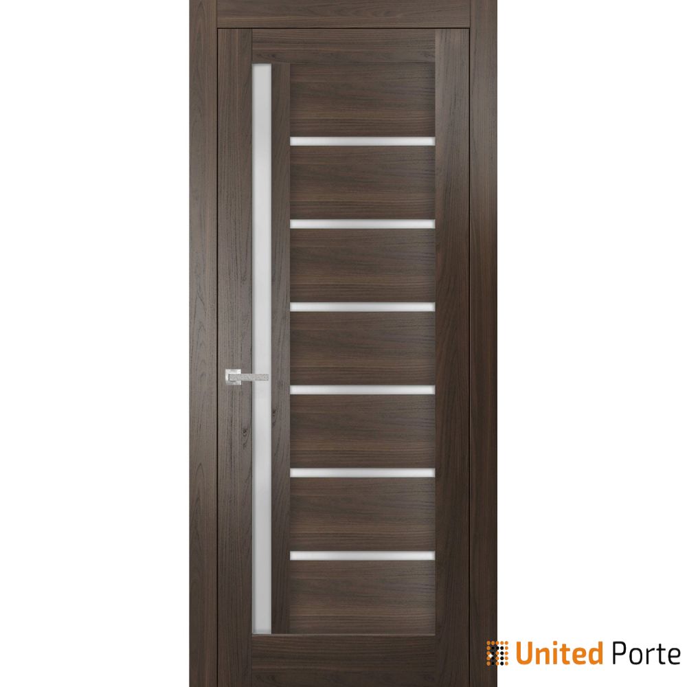 Solid French Door with Frosted Opaque Glass | Bathroom Bedroom Sturdy Doors | Buy Doors Online