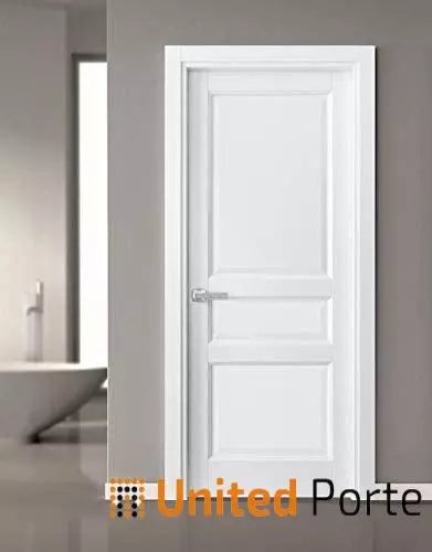 Solid French Panel Doors with Decorative Panels | Bathroom Bedroom Interior Sturdy Door | Buy Doors Online