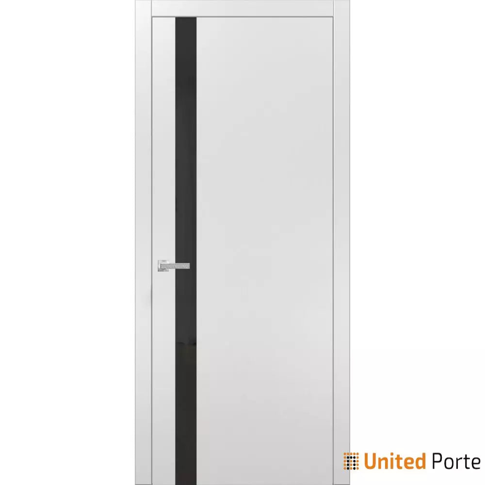 Solid Interior French Door with Frosted Glass | Bathroom Bedroom Sturdy Doors | Buy Doors Online