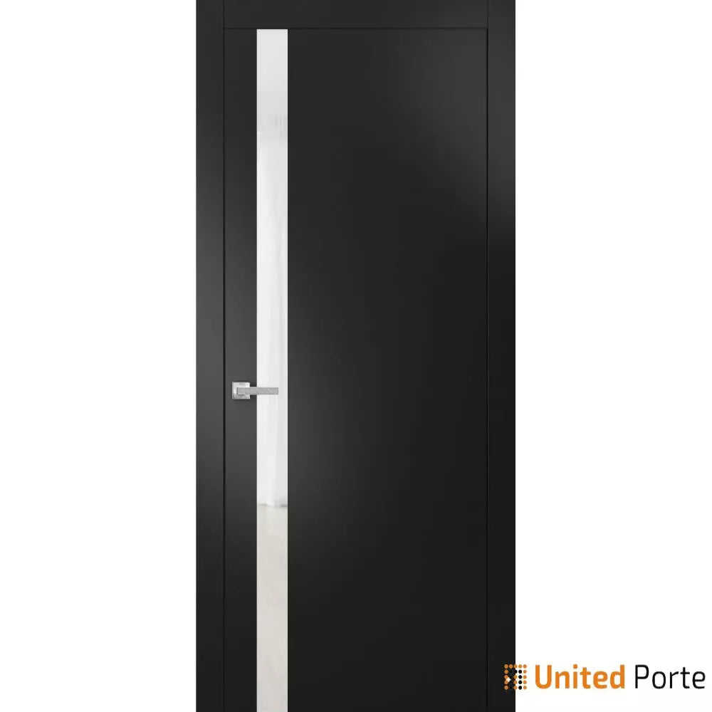 Solid Interior French Door with Frosted Glass | Bathroom Bedroom Sturdy Doors | Buy Doors Online