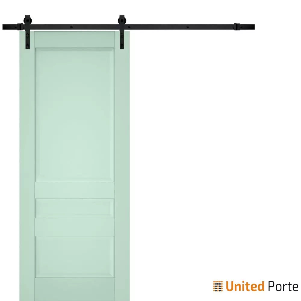 Sturdy Barn Door with Decorative Panels | Solid Panel Interior Doors | Buy Doors Online