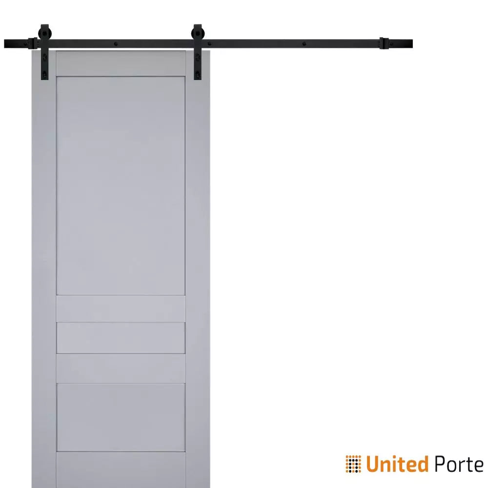 Sturdy Barn Door with Decorative Panels | Solid Panel Interior Doors | Buy Doors Online