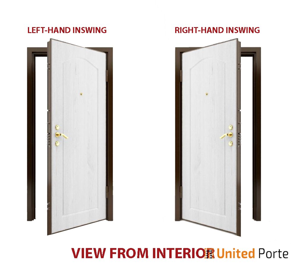 Front Exterior Prehung Steel Door | Single Modern Painted Door | Buy Doors Online