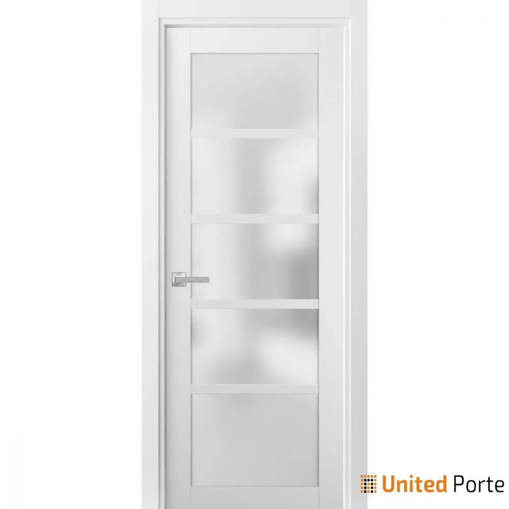 Swing Door with Frosted Opaque Glass | Solid Panel Interior Doors | Buy Doors Online