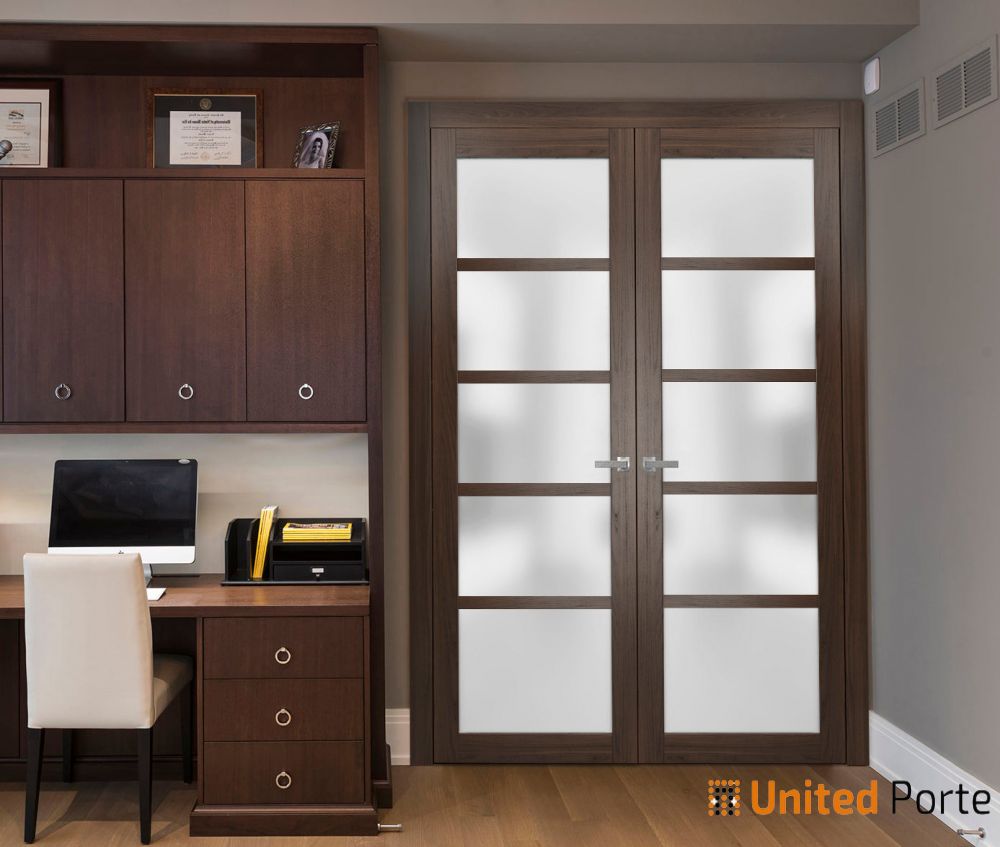 Swing Door with Frosted Opaque Glass | Solid Panel Interior Doors | Buy Doors Online