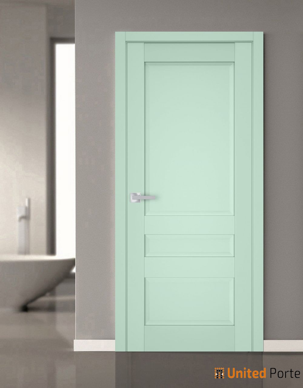 Swing Interior Solid French Door with Decorative Panels | Bathroom Bedroom Sturdy Doors | Buy Doors Online