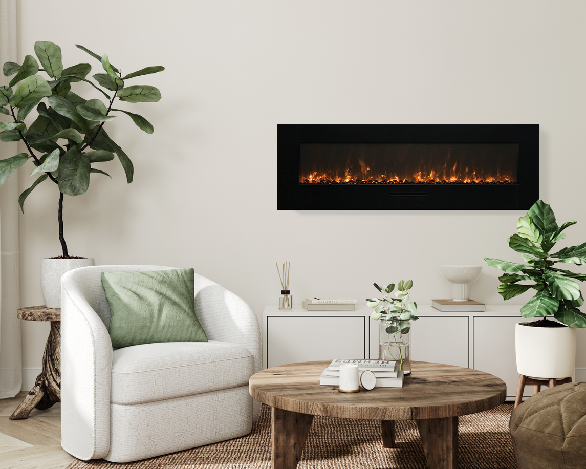 WM-FM-BG wall mount Electric Fireplace | Amantii | Buy Fireplaces Online