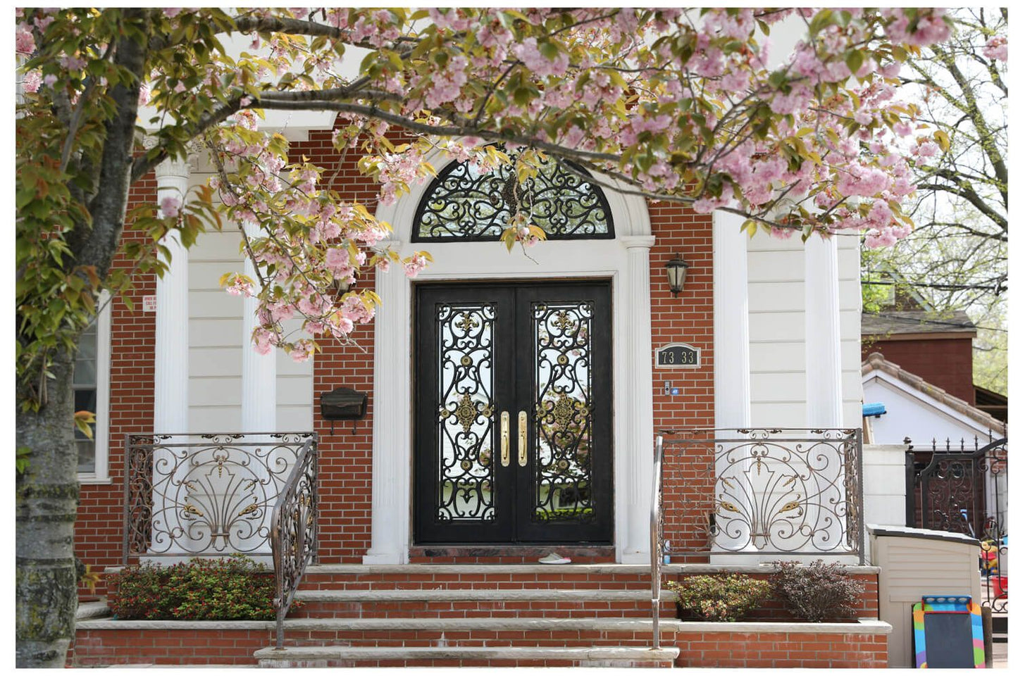 Nova Royal Series Wrought Iron Custom Exterior Door Style 003 Buy Doors Online