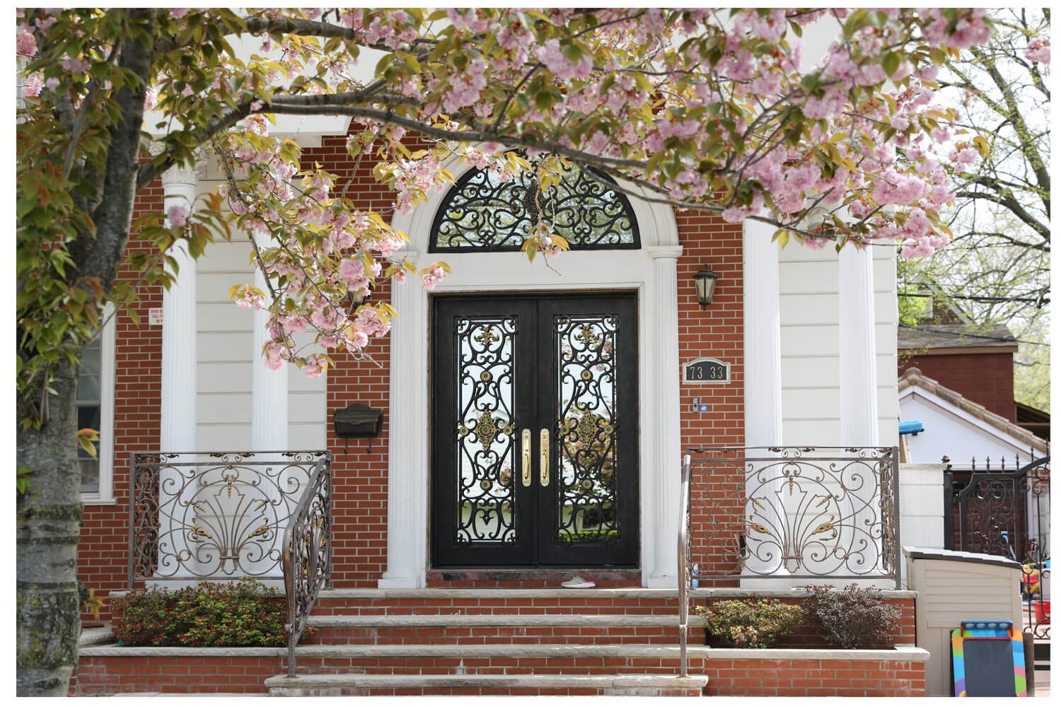 Nova Royal Series Wrought Iron Custom Exterior Door Style 003 Buy Doors Online