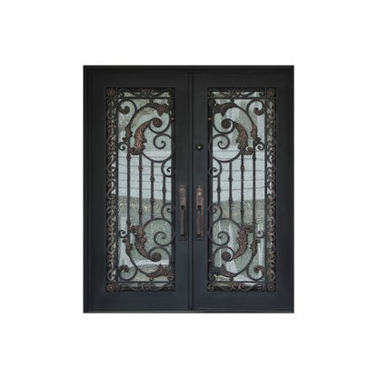 Nova Royal Series Wrought Iron Custom Exterior Door Style 008 Buy Doors Online