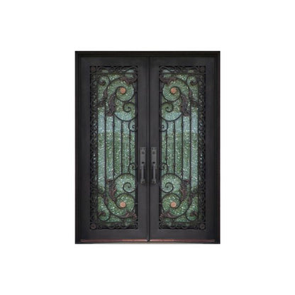 Nova Royal Series Wrought Iron Custom Exterior Door Style 013 Buy Doors Online