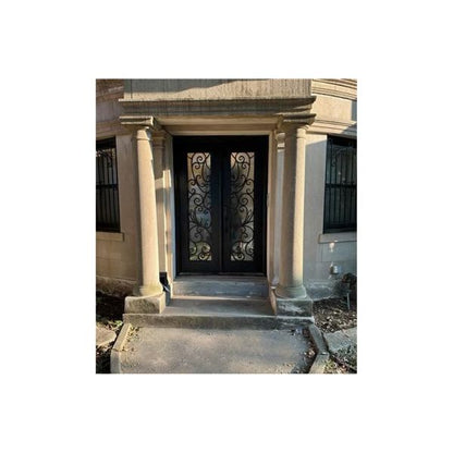 Nova Royal Series Wrought Iron Custom Exterior Door Buy Doors Online