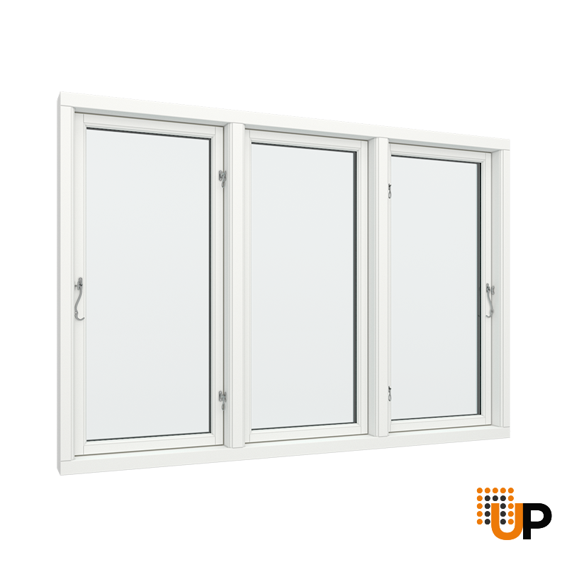 Triple-Glass Aluminum | Casement Window with Side Hinges | Buy Windows Online