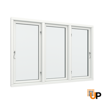 Triple-Glass Aluminum | Casement Window with Side Hinges | Buy Windows Online