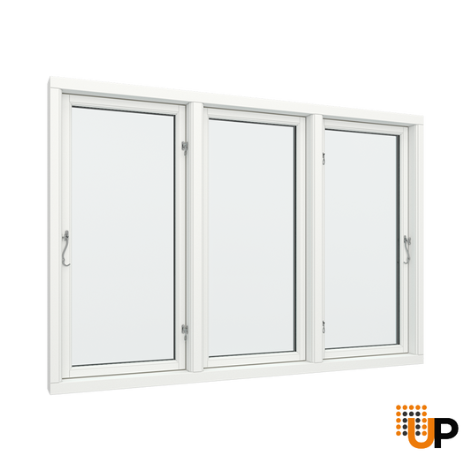 Triple-Glass Aluminum | Casement Window with Side Hinges | Buy Windows Online