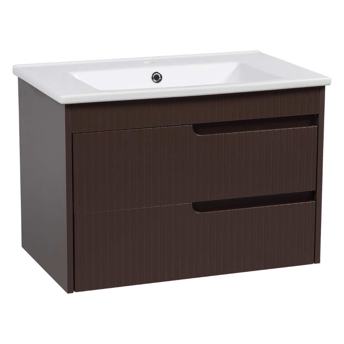 Modern Wall-Mount Bathroom Vanity with Washbasin | Judi Collection | Non-Toxic Fire-Resistant | Buy Vanity Online