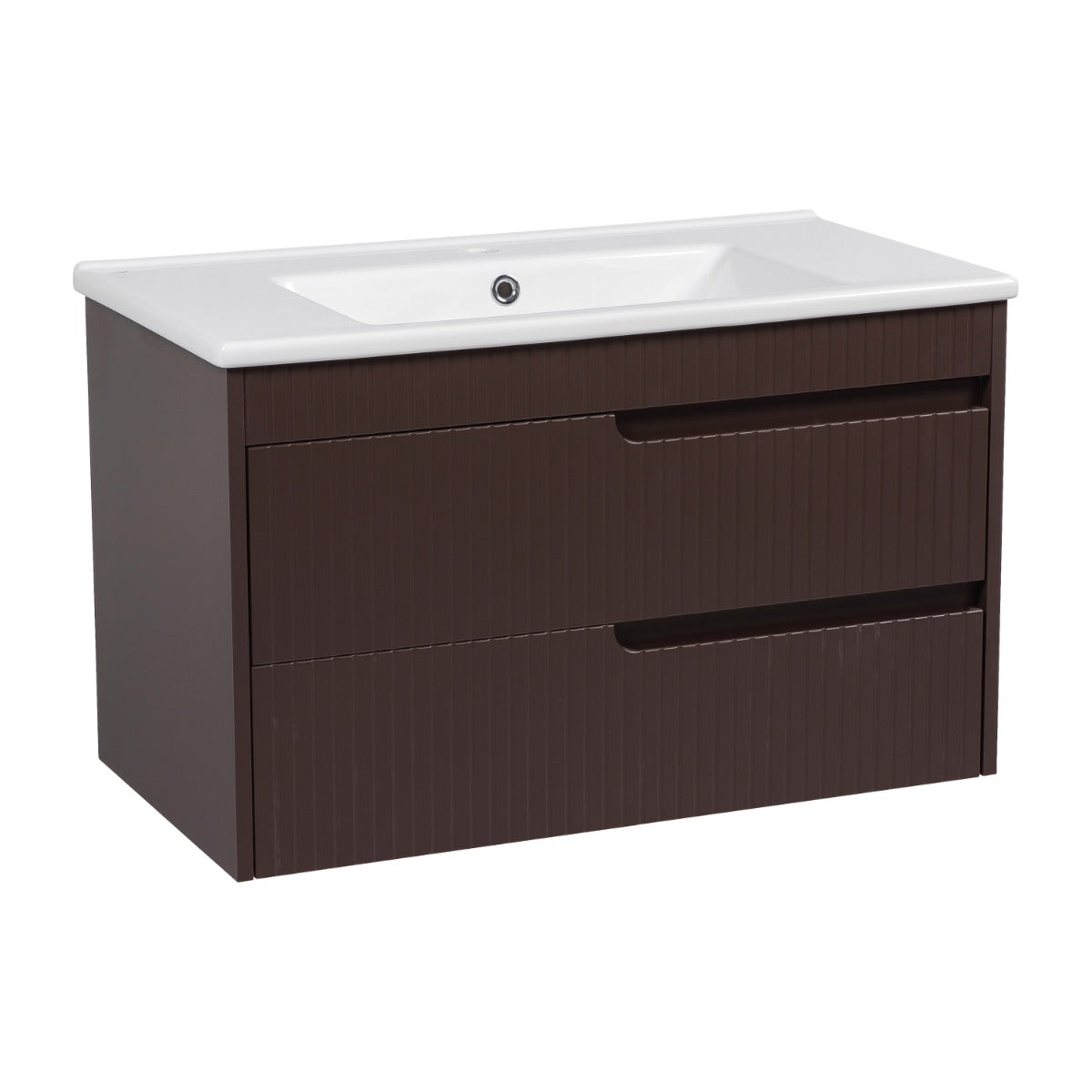 Modern Wall-Mount Bathroom Vanity with Washbasin | Judi Collection | Non-Toxic Fire-Resistant | Buy Vanity Online