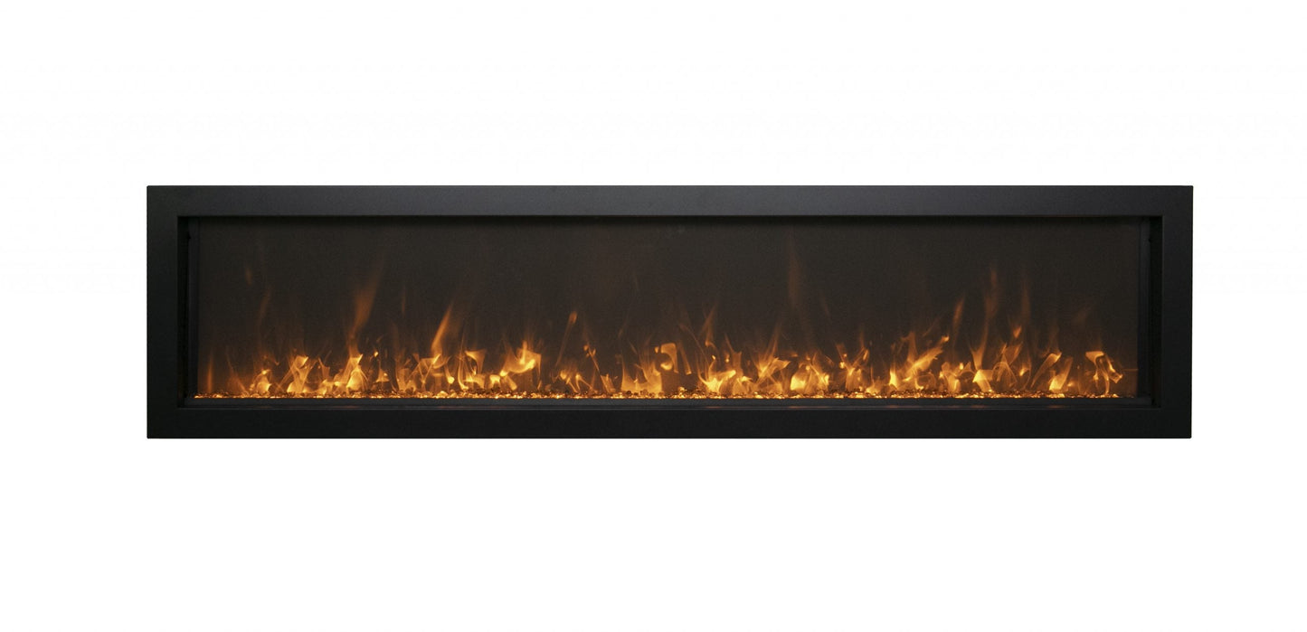 Panorama BI Slim Smart Electric Fireplace | Amantii | Built in Surround | Buy Fireplaces Online