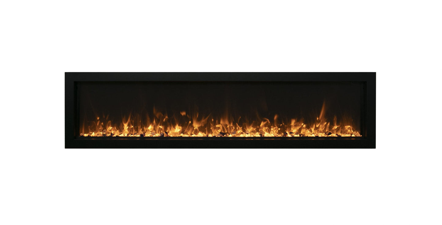 Symmetry Xtra Slim Smart Electric Fireplace | Amantii | Wifi Enabled | Buy Fireplaces Online