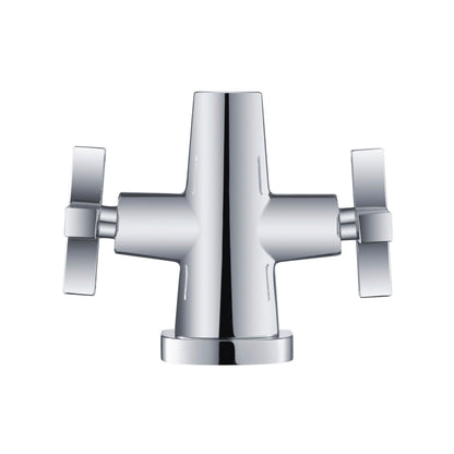 Bari Bathroom | Single Hole Cross Handle Bathroom Faucet | Isenberg - 240.1000MB