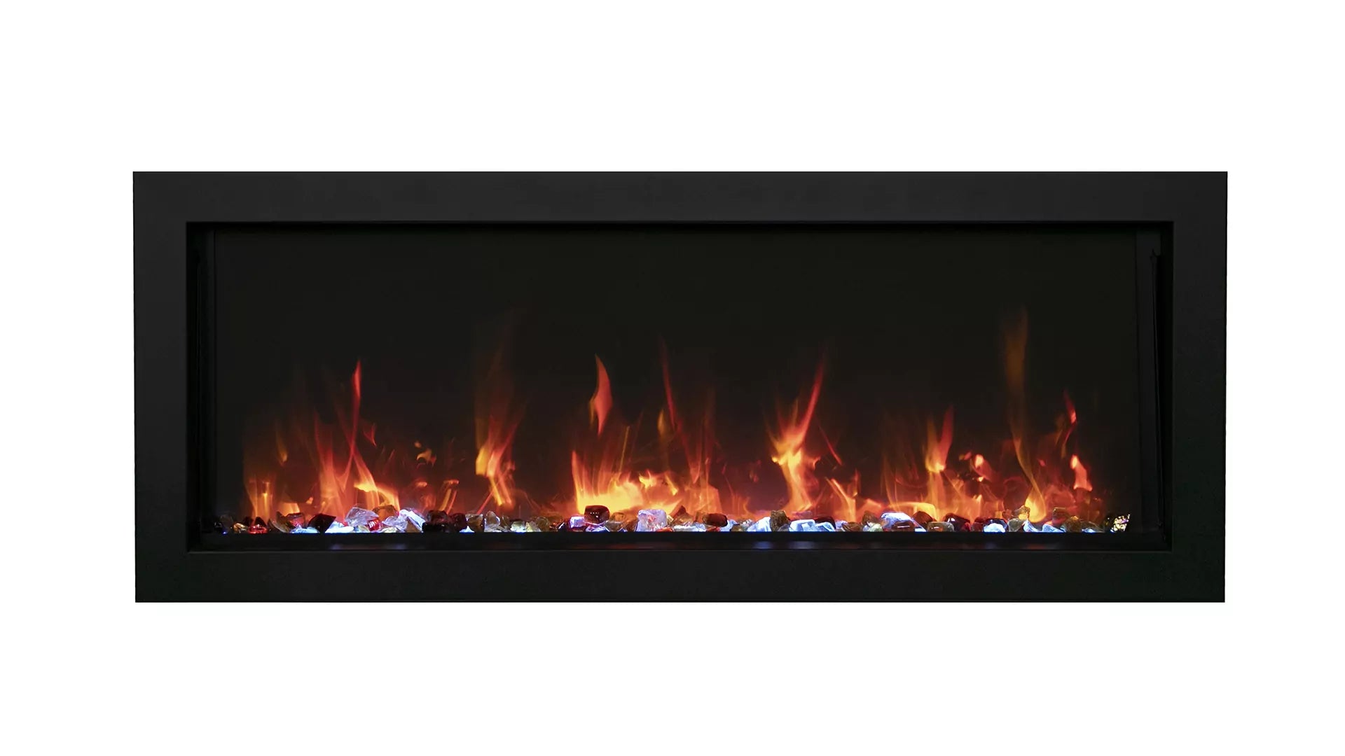 Panorama BI Slim Smart Electric Fireplace | Amantii | Built in Surround | Buy Fireplaces Online