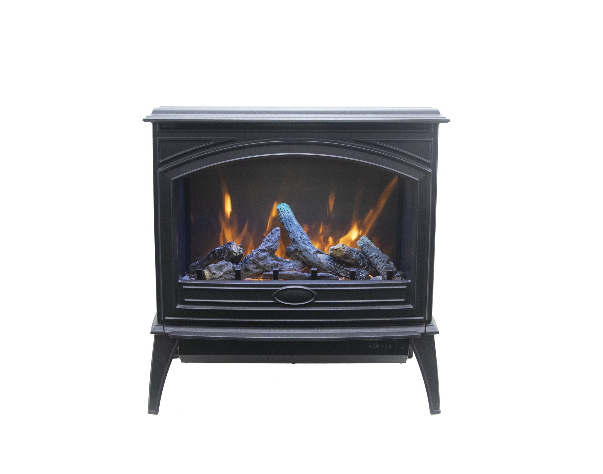Cast Iron Freestand Electric Fireplace | Amantii  | Buy Fireplaces Online