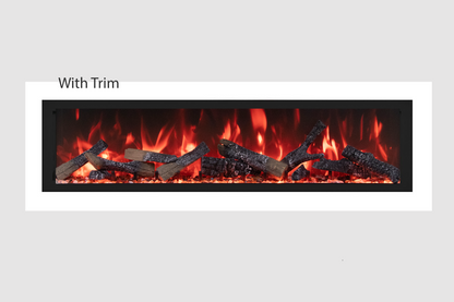 Extra Tall Electric Fireplace | Remii | Indoor | Outdoor | 2 Stage Heater | Buy Fireplaces Online