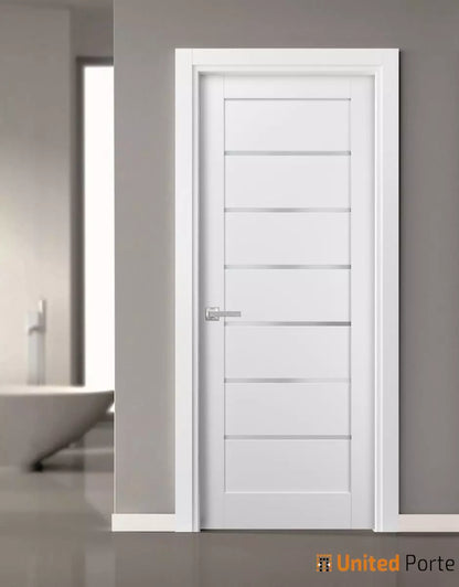 French Double Panel Lite Doors with Hardware |  Bathroom Bedroom Interior Sturdy Door | Buy Doors Online
