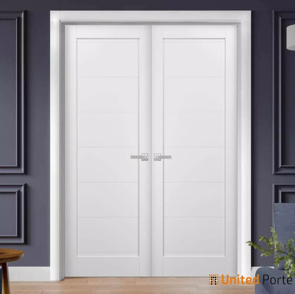 French Panel Doors with Hardware | Bathroom Bedroom Interior Sturdy Door I Buy Doors Online