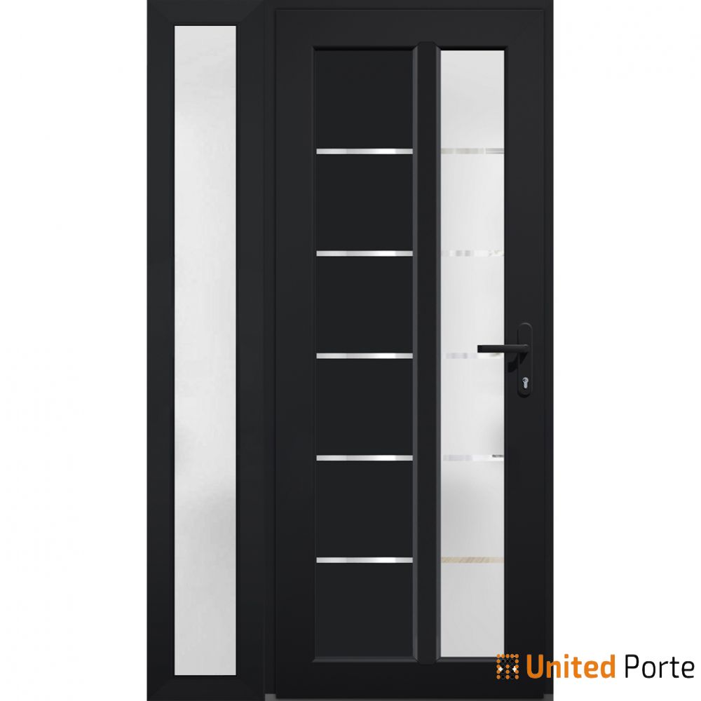 Front Exterior Prehung Fiber Glass Door with Frosted Glass | Commercial and Residential Doors | Buy Doors Online