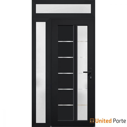 Front Exterior Prehung Fiber Glass Door with Frosted Glass | Commercial and Residential Doors | Buy Doors Online