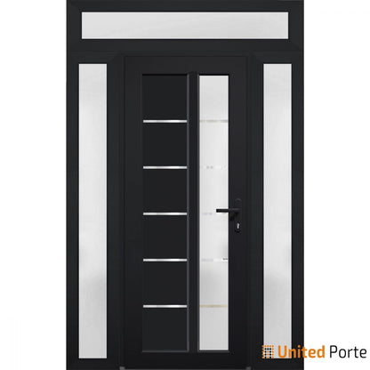 Front Exterior Prehung Fiber Glass Door with Frosted Glass | Commercial and Residential Doors | Buy Doors Online