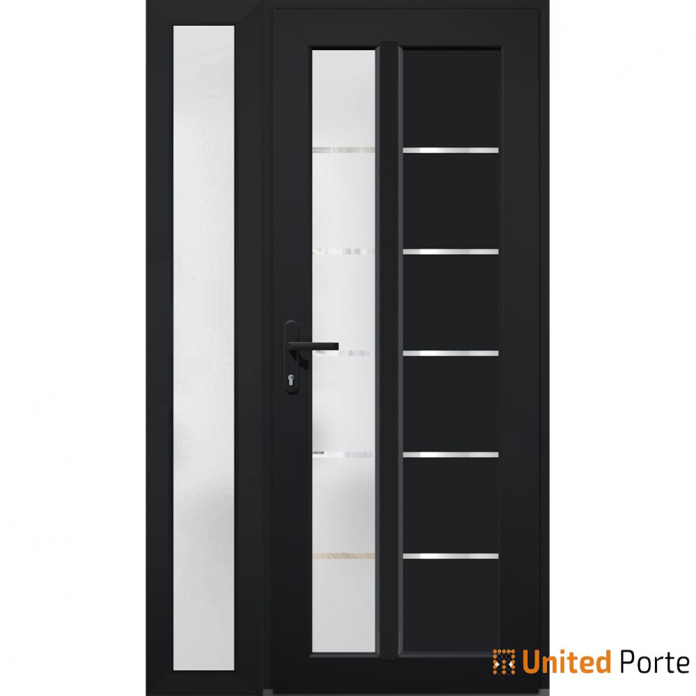 Front Exterior Prehung Fiber Glass Door with Frosted Glass | Commercial and Residential Doors | Buy Doors Online