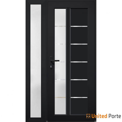 Front Exterior Prehung Fiber Glass Door with Frosted Glass | Commercial and Residential Doors | Buy Doors Online