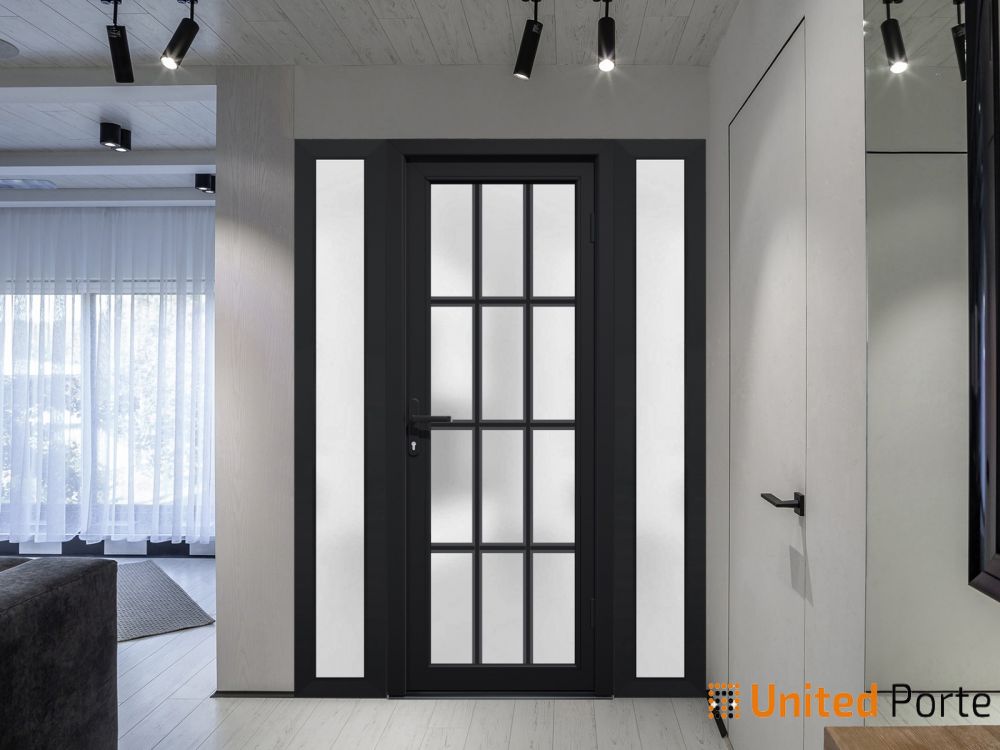 Front Exterior Prehung Fiber Glass Door with Frosted Glass | Commercial and Residential Doors | Buy Doors Online
