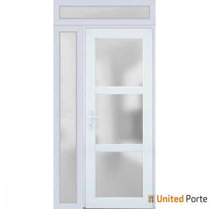 Front Exterior Prehung Fiber Glass Door Frosted Glass | Commercial and Residential Doors | Buy Doors Online