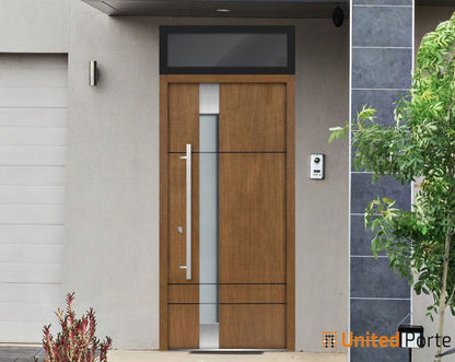Front Exterior Prehung Steel Door | Single Modern Painted Door | Buy Doors Online