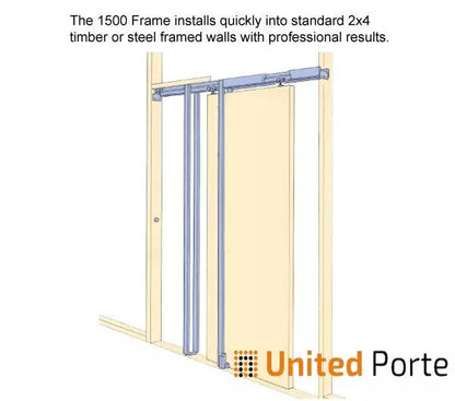 French Pocket Door with Hardware | Solid Wood Interior Sturdy Doors | Buy Doors Online