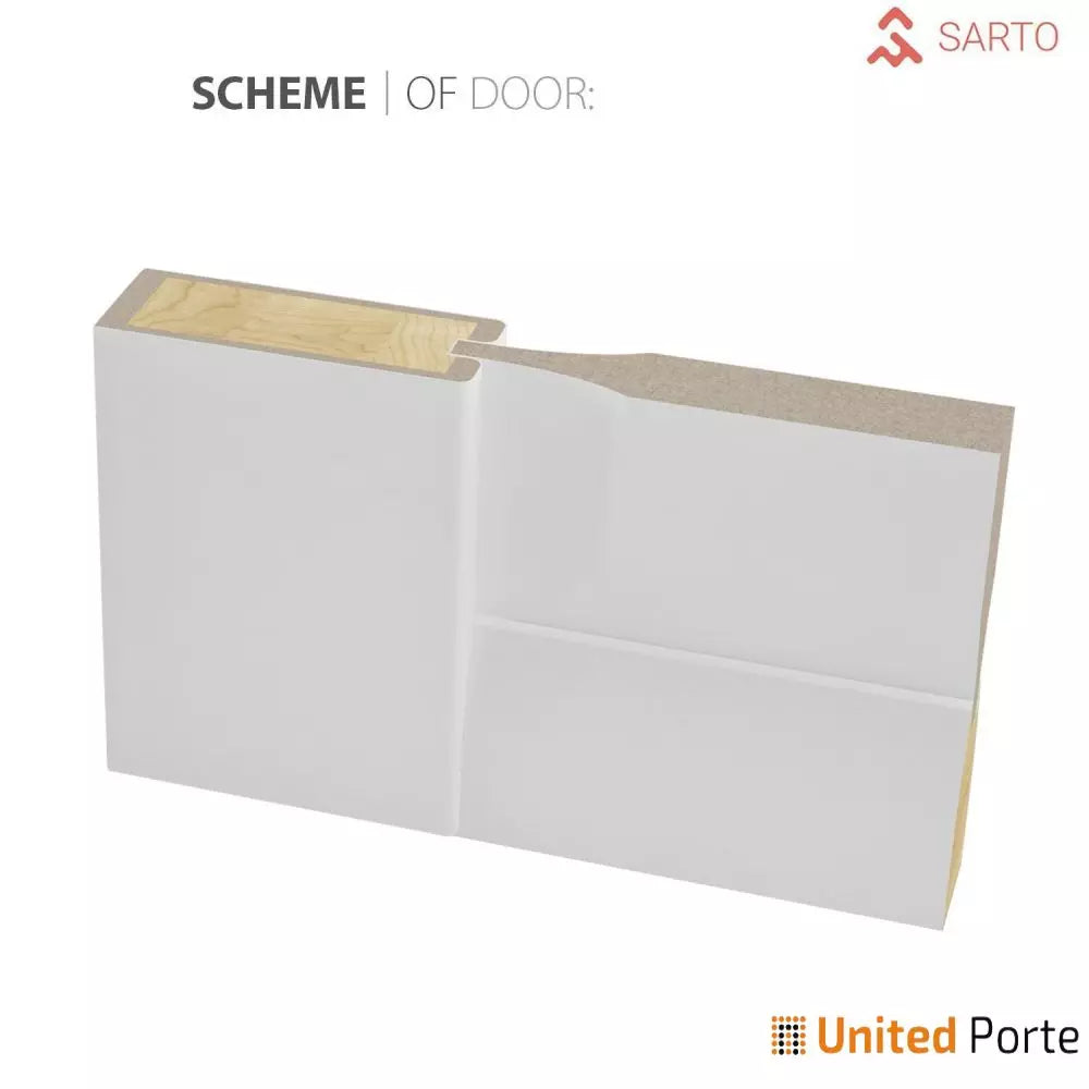 Sliding Closet Bypass Door with Hardware | 3-Panels Wooden Solid Doors | Buy Doors Online