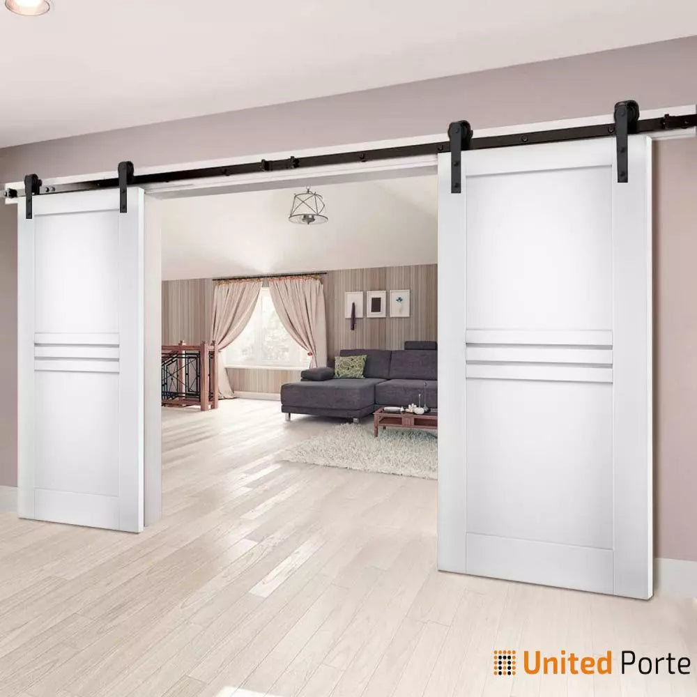 Modern Barn Door with Hardware | Solid Panel Interior Doors | Buy Doors Online