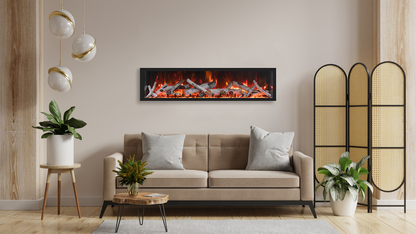 Extra Tall Electric Fireplace | Remii | Indoor | Outdoor | 2 Stage Heater | Buy Fireplaces Online