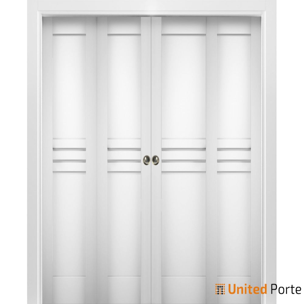 Sliding Closet Bi-fold Doors with Hardware| Wood Solid Bedroom Wardrobe Doors | Buy Doors Online