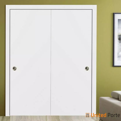 Sliding Closet Bypass Door with Frames | Wood Solid Bedroom Wardrobe Doors | Buy Doors Online