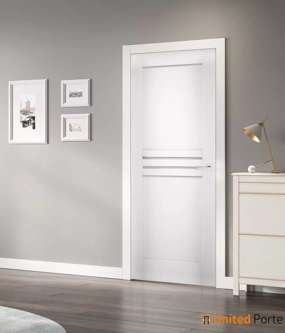 Solid French Door with Hardware | Bathroom Bedroom Modern Doors | Buy Doors Online